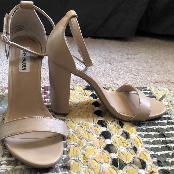 Steve Madden Carrson nude leather - Picture 1 of 3